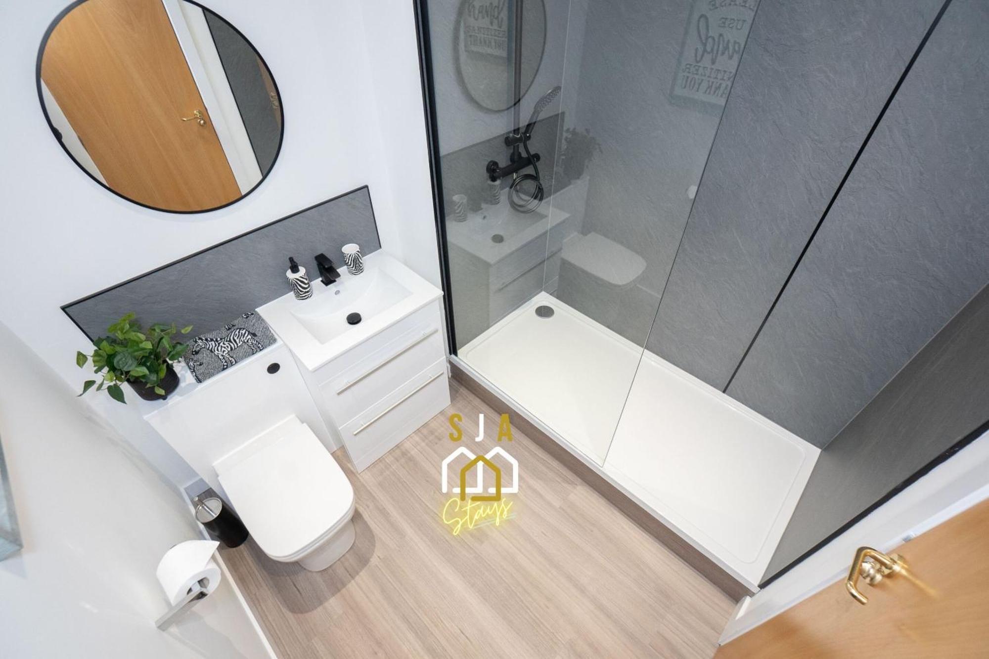 Panacotta House - Sja Stays - Modern 1 Bed Apartment Aberdeen Dış mekan fotoğraf