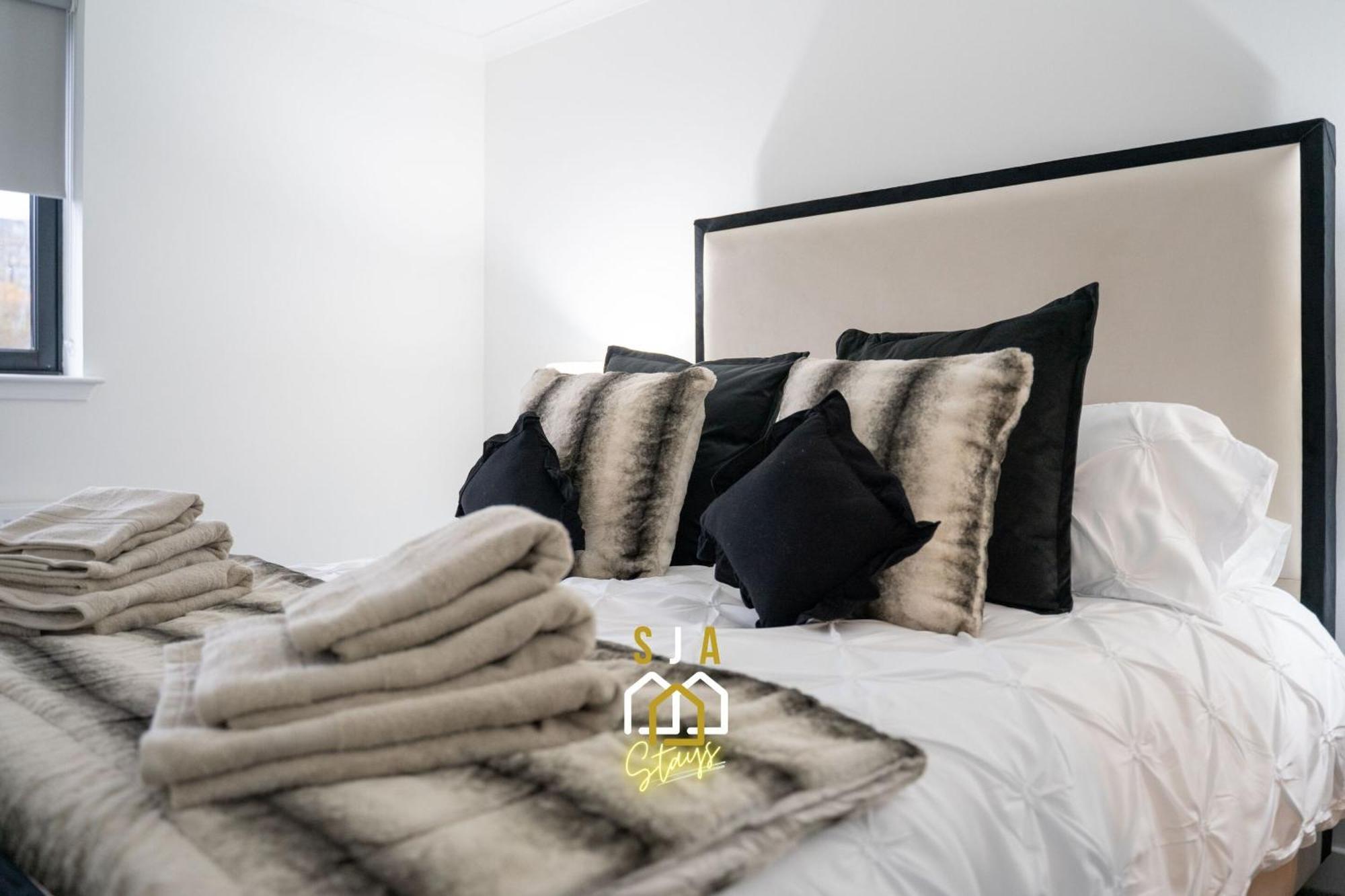 Panacotta House - Sja Stays - Modern 1 Bed Apartment Aberdeen Dış mekan fotoğraf